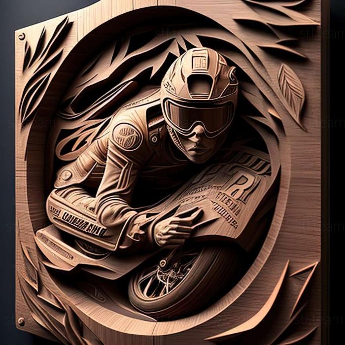 3D модель Гра MotoGP 15 (STL)